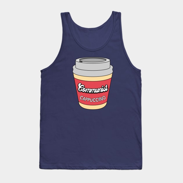 Communist Cappuccino Tank Top by Football from the Left